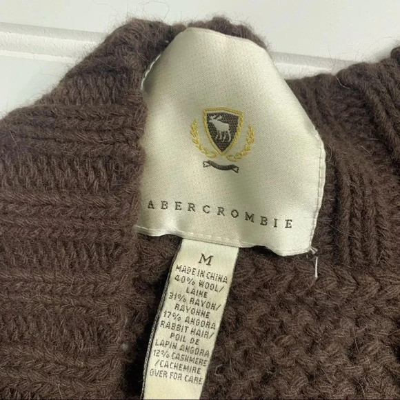 Vintage Y2K Abercrombie & Fitch Cropped Shrug Sweater - Picture 6 of 9